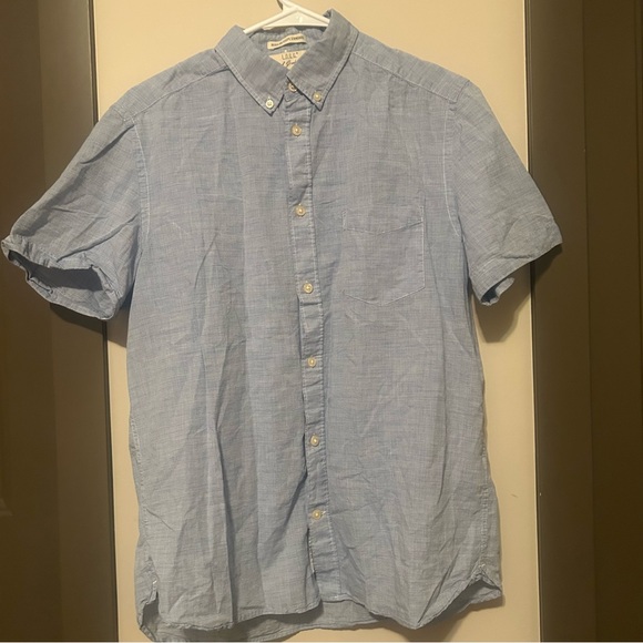 H&M Other - H&M Men’s Light Blue Shirt Sleeve Button-Down Shirt. Medium